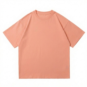 เสื้อยืดทรงบ็อกซี่ผ้าคอตตอนคุณภาพสูง 275 GSM พิมพ์ลายโลโก้แบบ DTG สำหรับผู้ชาย สไตล์วินเทจทรงโอเวอร์ไซส์ ล้างสีแบบแอซิดวอช - Product Image 2