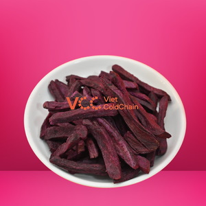 มันเทศม่วงอบกรอบคุณภาพพรีเมียม 100% VF ทอดสุญญากาศ |   ขนมขบเคี้ยวกรอบ ไม่มีน้ำตาลเพิ่ม สุขภาพดี ขายส่ง/OEM - Product Image 2
