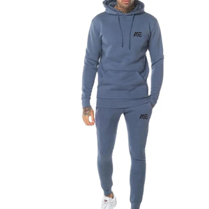 Men's Pullover Hoodie <b>Jogger</b> <b>Set</b> Custom Casual Sweatshirt <b>Matching</b> Pants Fitted Activewear Lounge Outfit Wholesale Hoodies <b>Set</b> - Product Image 2