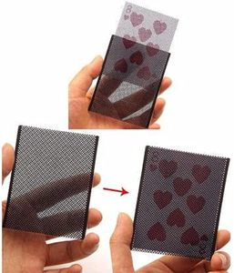 Truco de Magia con Tarjetas Wow: Ilusión Visual de Cambio de Tarjeta de Plástico Negro, Funda para Tarjeta Firmada, Transformación Fácil, Gimmick de Magia de Cerca - Product Image 1