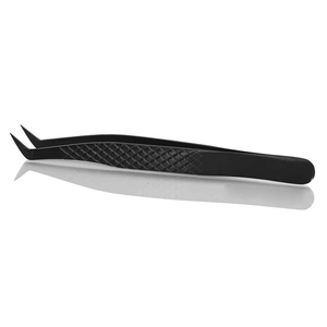 Eyelash Tweezers Volume Fiber Tip Pointed Tip for Eyelash Extensions Professional Lash Extension Tool 671 - Product Image 5