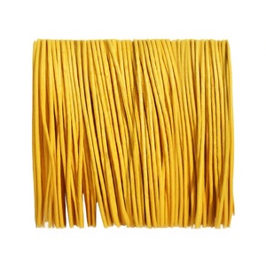 Golden Polish Cotton <b>Braided</b> Cords 5mm Jewelry Findings with Round Pattern Fancy Metallic Shape Available Sizes 3mm 4mm 6mm 2mm" - Product Image 1