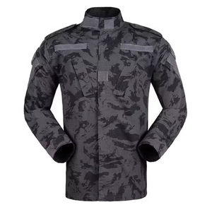 Uniforme de Camuflaje Transpirable de Secado Rápido, Conjunto de Camisa y Pantalones Unisex de Poliéster y Algodón, Ropa para Senderismo y Entrenamiento al Aire Libre - Product Image 2
