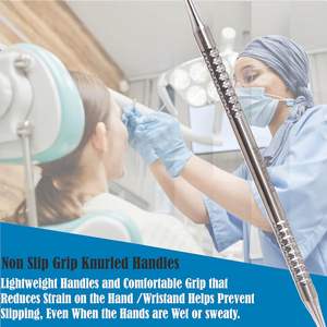 Kit de 6 Spatules Manuelles en Acier Inoxydable pour Composite Dentaire – Instruments de Restauration Double Embout de Précision - Product Image 3