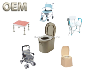 OEM/ODM Taïwan – Siège de toilette mobile moderne, cuvette de toilette portable, installation facile, pour hôpital, usage extérieur, aides à la vie quotidienne - Product Image 1
