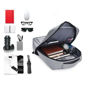 New Fashion Casual Large Capacity <b>Simple</b> Trendy <b>Backpack</b> Student <b>Backpack</b> Wholesale Schoolbag Solid Color Korean Style - Product Image 4