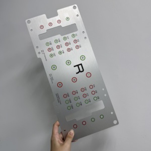 Plaque de support GPU en aluminium sur mesure 5052 6061, usinée CNC de précision, pour assemblage de tôles et plaque de guidage pour châssis de serveur IA - Product Image 2