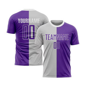 Nueva camiseta de fútbol de alta calidad, 100% poliéster, diseño personalizado, para hombre. - Product Image 2