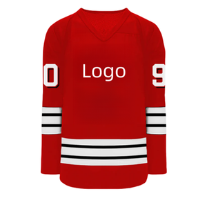 Vente en gros d'usine, maillot de hockey sur glace unisexe de haute qualité, équipe du Canada, maillot de hockey sur glace personnalisé en mesh sublimé - Product Image 5