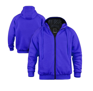 Top Selling Motorbike Hoodies Motorcycle Full Protective Fleece Lined Kevlar Hoodies With Protection - Product Image 2