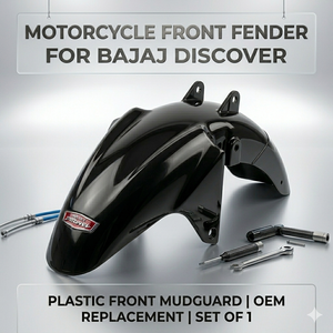 Garde-boue avant de moto pour Bajaj Discover |   Garde-boue avant en plastique, pièce de rechange OEM - Product Image 3