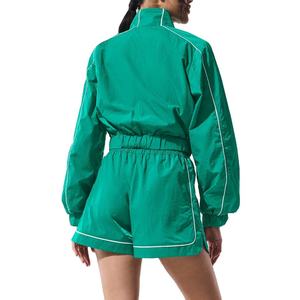Ensemble short coupe-vent unisexe personnalisé de haute qualité – Coupe régulière 100 % coton respirant réversible écologique hiver élastique - Product Image 6