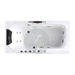 Baignoire autoportante avec massage par air et accoudoirs, équipement sanitaire Yonex - Product Image 1