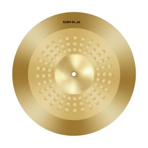 Set di 4 Piatti in Lega per Batteria: Include Hi-Hat da 14 pollici, Crash da 16 pollici, Ride da 20 pollici e Gong da 10 pollici - Product Image 6