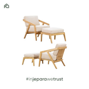 Muebles de Jardín de Alta Calidad, Patio, Madera Maciza de Teca, Duraderos, Resistentes, de Larga Duración, Naturales, Modernos, Sofá Seccional, Silla - Product Image 5