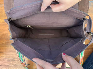 2025 Hot Sale High Quality Hand Tooled Suede Leather Concealed Carry Fringe <b>Crossbody</b> <b>Bag</b> for Women Large Capacity <b>Messenger</b> <b>Bag</b> - Product Image 6