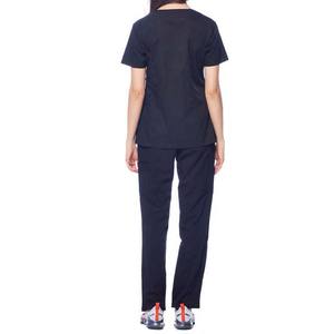 Comfort Men Scrubs Uniforms Sets Dentist Hospital Men Nurse Uniform Polyester <b>Rayon</b> Spandex <b>Fabric</b> - Product Image 3