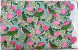 Tissu indien 100 % coton imprimé à la main, unique et magnifique, idéal pour la mode féminine et l'artisanat (vente en gros) - Product Image 2