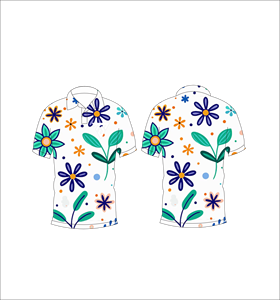 Camisa Polo con Estampado Floral para Hombre, Camiseta de Verano de Manga Corta, Informal, con Cuello y Botones, Transpirable, Ligera y Moderna - Product Image 3