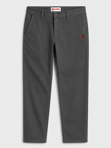 Pantalones Casuales Negros para Hombre Gary FLY Humble, Corte Recto, Cintura Media, Cierre de Botones, Transpirables, de Algodón, Estilo Veraniego - Product Image 6