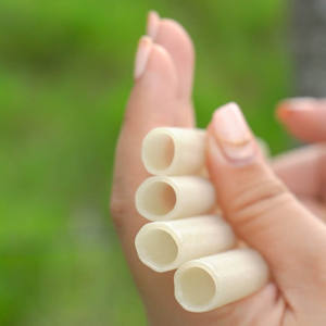 Pajitas de Arroz Naturales, Pajitas Biodegradables Sostenibles para Té de Burbujas y Bebidas - Product Image 2