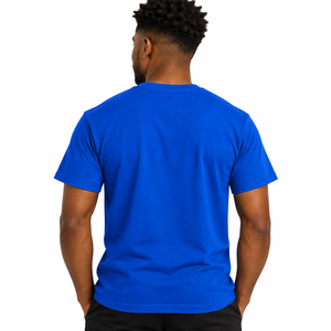 Phi Beta Sigma <b>Black</b> Royal Blue Mens Graphic T Shirt with <b>White</b> Greek Letter Logo Culture for Service Design Short Sleeve Casual - Product Image 2