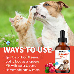 Gotas líquidas de arándano OEM con extracto para el cuidado de la salud de mascotas y suplementos para el <span class=keywords><strong>tratamiento</strong></span> de la vejiga/riñón/UTI digestiva para perros y gatos - Product Image 4