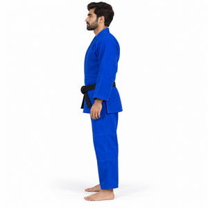 ชุดยูโดแบบ IJF  ผ้าคอตตอนเพิร์ลวีฟ 480 GSM กางเกงเสริมความแข็งแรงสำหรับการแข่งขันระดับมืออาชีพ รับผลิตแบบ OEM ODM ป้องกันแบคทีเรีย - Product Image 2