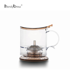 HandyBrew Portable Loose Leaf <b>Tea</b> Infuser, Gravity <b>Tea</b> <b>Maker</b> BPA Free Eco-Friendly for OEM ODM Private Label Wholesale - Product Image 1