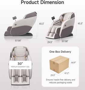 Sillón de Masaje Inteligente de Alta Gama con Riel Guía SL, Sillón Eléctrico Multifuncional para Oficina y Hogar con Función de Amasamiento - Product Image 2