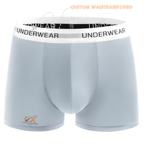 Caleçons Boxers Tricotés Sans Coutures Anti-Bactériens Écologiques à Séchage Rapide pour Hommes Adultes, Taille Moyenne, Qualité Supérieure, Prix de Gros, ODM - Product Image 2