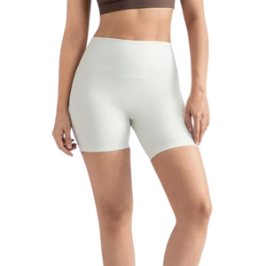 Shorts Deportivos Negros de Cintura Alta para Mujer, Logotipo Personalizado, Shorts de Compresión para Fitness, Yoga, Running, Ciclismo, Entrenamiento, Elásticos - Product Image 3
