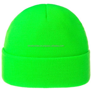 Wholesale Custom Embroidery Logo <b>Men</b> Women Knitted Winter <b>Hat</b> Factory 100% <b>Wool</b> Striped Adjustable Fashion Slouch Beanie <b>Hats</b> - Product Image 1