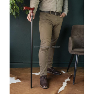 Standard International <b>Wooden</b> Walking <b>Stick</b> Sturdy 105cm Oak Cane 2cm Diameter - Product Image 3