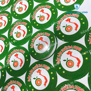 Hoja de Etiquetas Adhesivas de Papel Brillante Impresas Personalizadas al por Mayor de Fábrica en Vietnam para Sellar Cajas de Panadería - Product Image 5
