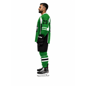 Custom 100% Polyester Heavyweight Mesh <b>Lace</b>-<b>Up</b> Athletic Team Uniforms Sublimated Ice Hockey Jersey OEM Supplier for <b>Men's</b> <b>Shirts</b> - Product Image 3