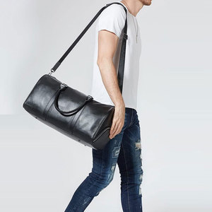 Bolsa de Viaje de Cuero Genuino Premium para Escapadas de Fin de Semana, Viajes de Negocios, Amplio Espacio de Almacenamiento, Construcción Duradera, Cómoda - Product Image 2