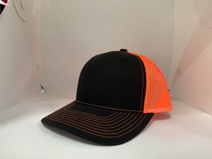 Mid Profile Solid 112 Trucker Hats With Custom Design Outdoor <b>Caps</b> For Brand Curvel Brim Adult <b>Navy</b> Hats Mesh Back Custom - Product Image 4