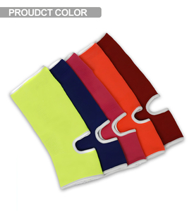 Protège-cheville élastique multicolore personnalisé pour Muay Thai, Kickboxing, MMA – Manchon de compression sportif pour la protection du pied - Product Image 1