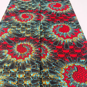 Tissu en coton imprimé à la cire sur mesure de haute qualité pour les détaillants de créateurs avec des motifs africains authentiques par Hitjem Export Ghana - Product Image 4