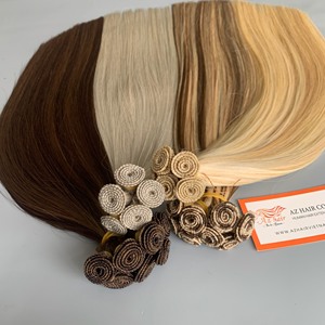 Vietnamien 100% Pure Vierge Extensions de Cheveux Humains Non Transformés Droite Unique Trame Main Attachée 12a Grade Couleur Personnalisée Longue - Product Image 1