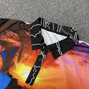 Maillot de pêche personnalisé à séchage rapide par sublimation, anti-UV, chemises pour hommes UPF 50+, polos de pêche à manches longues pour adultes - Product Image 6