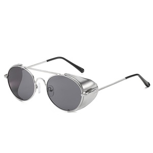 Gafas de Sol de Lujo RTS 2026 Estilo Steampunk con Doble Puente Metálico, Lentes de PC, Montura Completa, Duraderas, Diseño Moderno para Hombre y Mujer, Protección UV400, Tendencia - Product Image 4