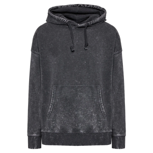 Sudadera con Capucha de Estilo Retro con Lavado Ácido, Forro Polar Suave y Bolsillo Canguro Clásico para un Estilo Urbano Atemporal - Product Image 2