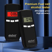 Détecteur d'alcool portable à pile électrochimique, nouveau design, certifié CE et RoHS