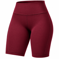 Shorts de sport taille haute pour femme, effet ventre plat, compression, pour la gym, le yoga et le fitness