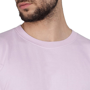 Ensemble T-shirt décontracté rose clair et short bermuda pour homme, en coton tricoté respirant, coupe confortable, pour usage quotidien 2026 - Product Image 6