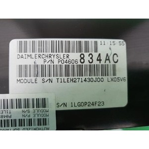 300 ECU y Módulos de Computación Usados P04606834AC - Product Image 3