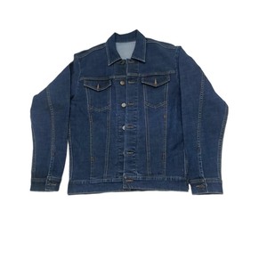 เสื้อแจ็กเก็ตสำหรับเด็กผู้ชายกางเกงยีนส์กระดุมสีเข้มสไตล์คลาสสิก - Product Image 3