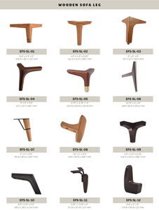 Vietnam Easy to Replace & Install Direct Carton Box Modern Rubberwood Stylish & Strong Custom Solid Wood Legs Rustic Finish - Product Image 6